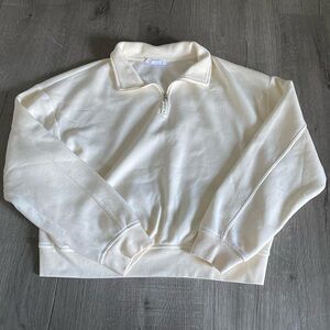 Double Zero Zip Up Sweatshirt